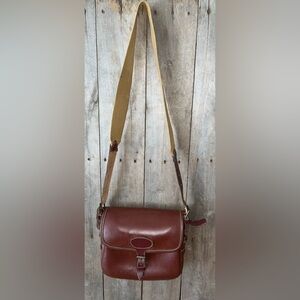 VINTAGE JAMES PURDEY & SONS Gun & Rifle Makers AMMO CROSSBODY Bag RARITY BEAUTY